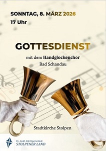 Flyer f&uuml;r Handglockenkonzert