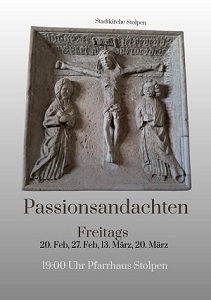 Flyer f&uuml;r Passionsandacht